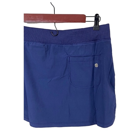 Lilly Pulitzer Run Around Skort True Navy Blue Sz L Luxletic Golf Tennis - Picture 6 of 9